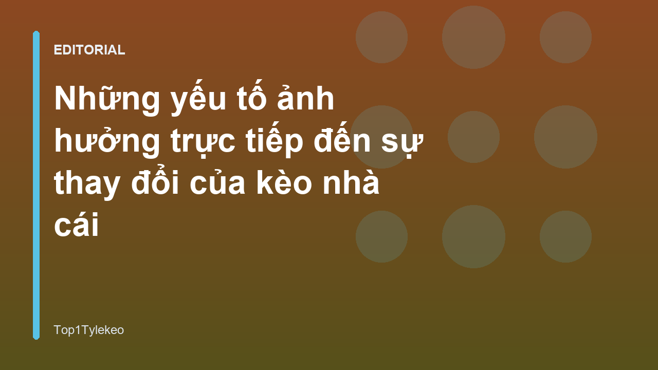 Biểu đồ minh họa sự biến động của tỷ lệ kèo bóng đá